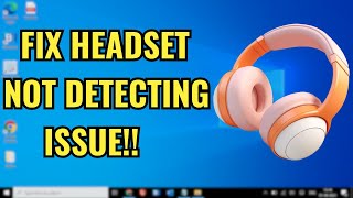 Windows 11 Not Detecting Headphones When Plugged In FIX [upl. by Annait]