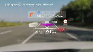 How to use Head Up Display Kia How To [upl. by Ecargyram586]