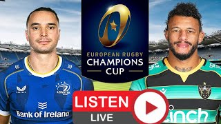 LEINSTER vs NORTHAMPTON SAINTS Champions Cup SEMI FINAL 2024 Live Commentary [upl. by Eiralc]