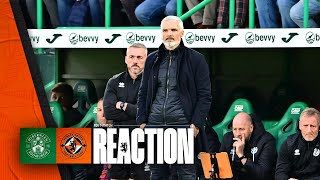 📺 Hibernian Reaction  Jim Goodwin [upl. by Ylirama]