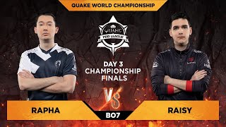 RAPHA VS RAISY QuakeCon 2023 GRAND FINALS [upl. by Merri]