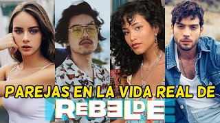 Parejas en la VIDA REAL de Rebelde Nueva Serie 2022 [upl. by Suneya]