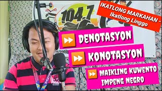 Denotasyon at Konotasyon [upl. by Underwood]