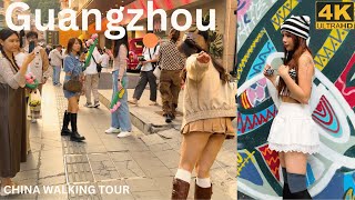 【4K HDR】🔥 Most fashionable Street in Guangzhou China  China Walking Tour [upl. by Ibrahim]