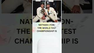 NATHAN LYON ON WTC worldtestchampionship [upl. by Eednyl873]