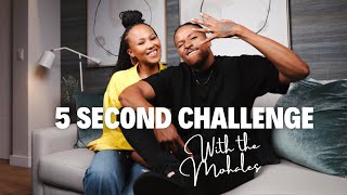 5 SECOND CHALLENGE  Mogale amp Kabelo Mohale [upl. by Stauffer940]