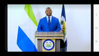 President Julius Maada Bio Addressed the Nationwide Population and Housing Census Dec 2025 [upl. by Pernick]