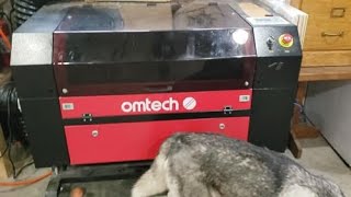 OMTech 100W CO2 Laser Engraver with LightBurn  Trendroid Reviews [upl. by Yruok]