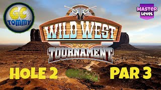 Master QR Hole 2  Par 3 HIO  Wild West Tournament Golf Clash Guide [upl. by Berkie200]