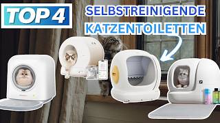 Beste SELBSTREINIGENDE KATZENTOILETTEN 2024  Top 4 Automatische Katzentoiletten Vergleich [upl. by Thelma]