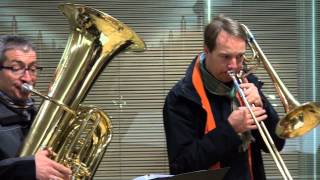 Leipzig Bach in the Subways excerpts March 21 2015 [upl. by Yentroc]