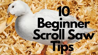 10 beginner scroll saw tips [upl. by Avilys]