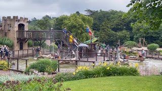 Beautiful park in Jesperhus Blomsterpark 📍 Nykøbing Mors 🇩🇰 [upl. by Atikin]