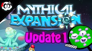 MYTHICAL EXPANSION Update 1  NANOID on Mythical Island WhatIf ANIMATED My Singing Monsters [upl. by Adlez]