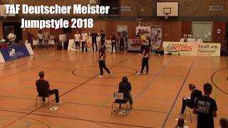 National Champions Jumpstyle Duo 2018  TAF Deutscher Meister Jumpstyle 2018  Duo Erik amp Max [upl. by Belva]