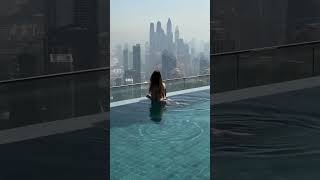 Address Beach Dubai Marina dubai addressbeachresort luxurylifestyle rooftop pool hotels [upl. by Reibaj239]