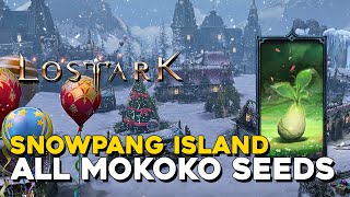 Lost Ark All Snowpang Island Mokoko Seed Locations [upl. by Jerry747]