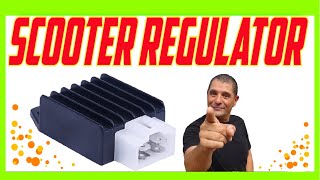 How to Replace Scooter Regulator [upl. by Ellehsal]