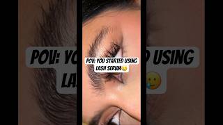 Lash serum wonders😱youtubeshorts trending explore like [upl. by Anahtor]