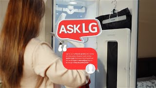 Will the LG Stylers dehumidifying feature be enough to keep my jacket fresh  AskLG [upl. by Otsuj554]