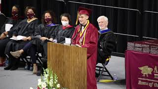 Marcus Ugolini 2021 Commencement Speech [upl. by Iv]