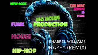 Pharrell Williams  Happy quotremixquot hiphop [upl. by Hamas]