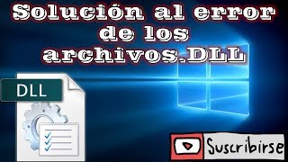 Como Solucionar Todos Los Errores De Archivos DLL 2022 [upl. by Hannahsohs]