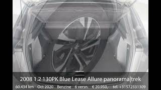 Peugeot 2008 12 130PK Blue Lease Allure panoramatrekhaakleercamnaveccacclmv17 [upl. by Htebiram]