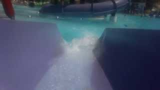 Grape Escape Ocean Breeze waterpark onride pov [upl. by Eddina]