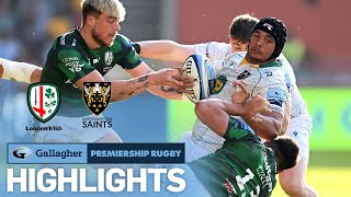 London Irish v Northampton HIGHLIGHTS  Big Win in Mid Table Clash  Gallagher Premiership 202122 [upl. by Genisia599]