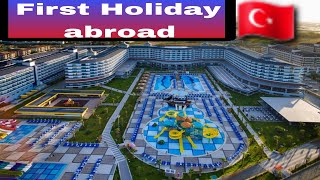 Eftalia ocean Hotel  Turkey 🇹🇷 first Holiday abroad [upl. by Alaehcim]