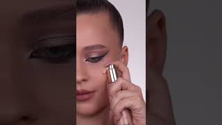 🤩 Sparkly Soft Brown Winged Eyeshadow Tutorial 💎 Soft Glam Makeup Routine shorts softglam [upl. by Cesaro]