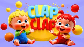 Two little hands clap clap  ZubiDubiKids Nursery Rhymes amp Songs for Kids ZubiDubiKids [upl. by Ratep458]