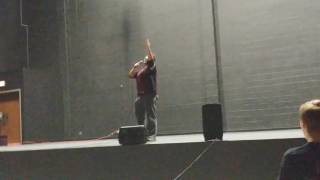 Kid does quot22 jump streetquot slam poetry for talent show [upl. by Fidelio]