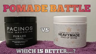 Pacinos Pomade vs Hanz De Fuko Heavymade\Pomade Battle [upl. by Encrata]