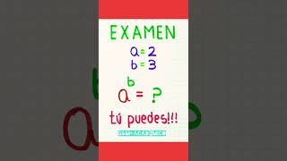 Reto de Examen youtubeshorts matematicas [upl. by Ennayehc]