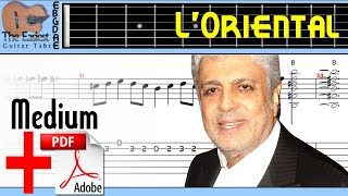 Enrico Macias  LOriental Guitar Tab [upl. by Macur]