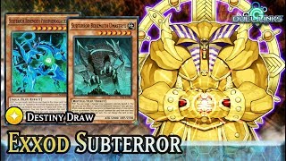 Exxod Master of The Guard ft Subterrors  YuGiOh Duel Links [upl. by Dnalyar56]