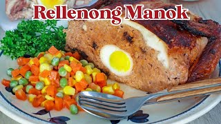 Rellenong Manok  Filipinostyle Stuffed Chicken [upl. by Akeemaj45]