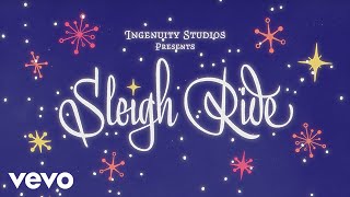 Seth MacFarlane Liz Gillies  Sleigh Ride Lyric Video [upl. by Ab]