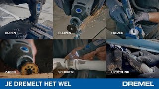 Ik Dremel het wel  Dremel DIY Toepassingen [upl. by Sonafets]