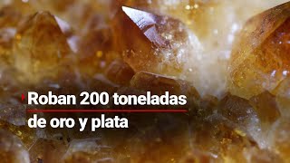 Roban 200 toneladas de oro plata zinc y cobre salían de la mina cuando aparecieron las ratas [upl. by Aziaf]