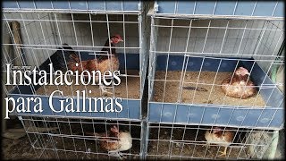 Ahorra espacio Instalaciones para tus gallinas [upl. by Imarej]