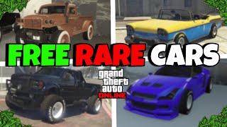 How To Find The MOST RARE Cars in GTA Online GTA 5 Rare Car Locations [upl. by Leandro]