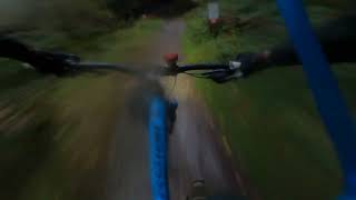 Cannock Chase  sunrise son of a chain slapper with a dodgy light MTB OCT 2024 [upl. by Rad]