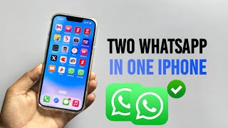 How To Use Two WhatsApp in iPhone  How To Use Multiple WhatsApp in iPhone  Two WhatsApp in iPhone [upl. by Yelnikcm]