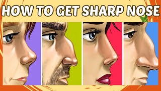 how to get sharp nose  Tips and Exercises for a Sharper Profile Nose [upl. by Kevan]