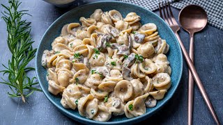 Creamy Mushroom Marsala Pasta [upl. by Nnylarac]