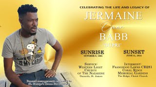 Celebrating the Life amp Legacy of Jermaine Omar Babb  Dupri [upl. by Andaira]