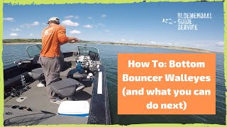 How to Bottom Bounce for Walleyes and what you can do next [upl. by Lekzehcey726]